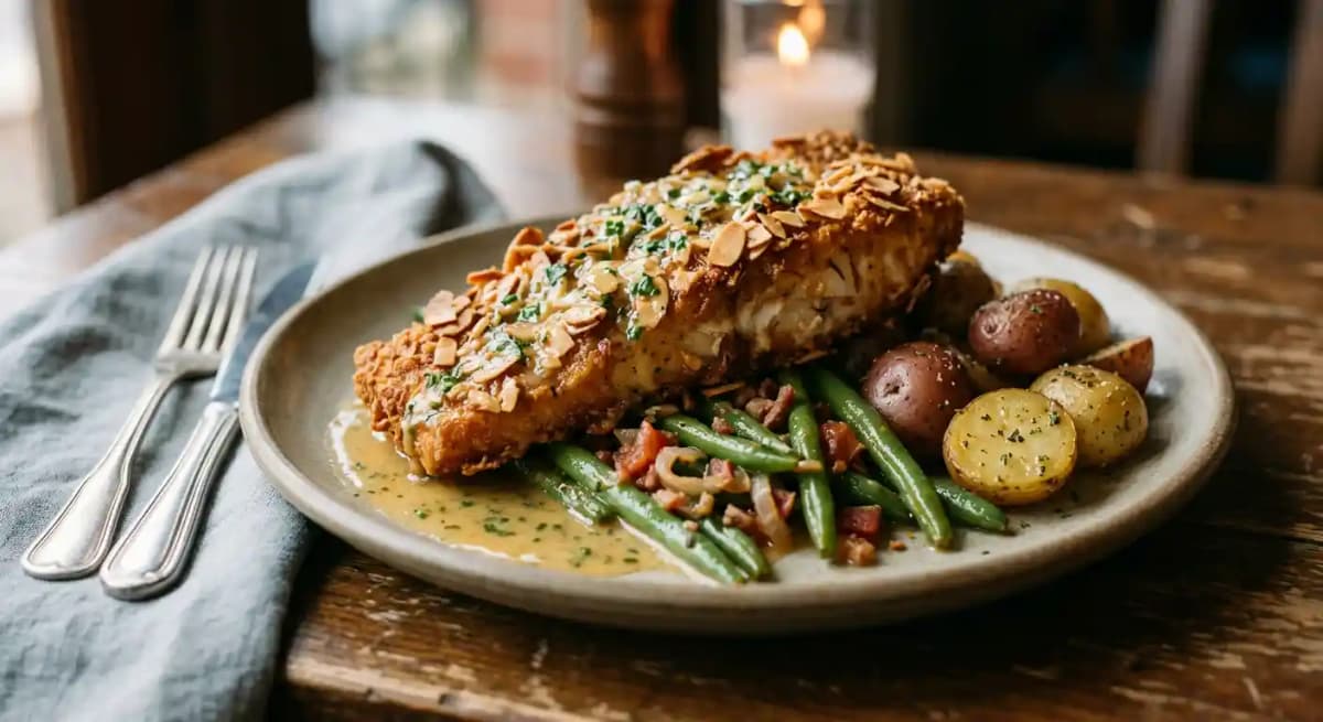REDFISH ALMONDINE