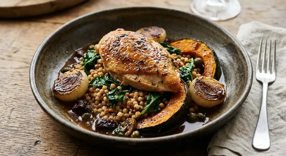 Pan Roasted Giannone Chicken