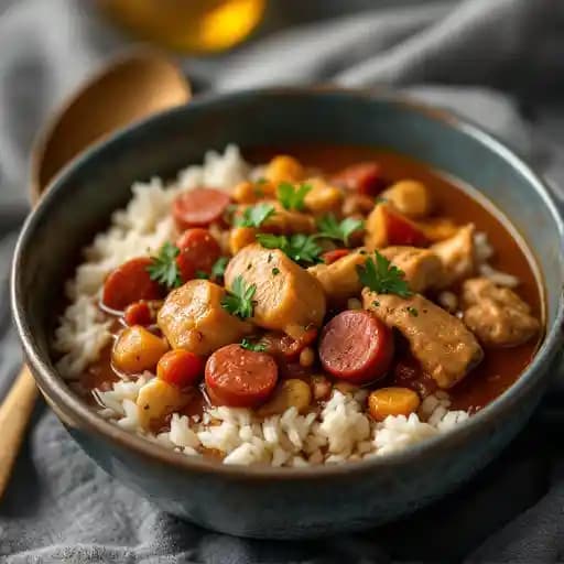 Chicken and Andouille Gumbo
