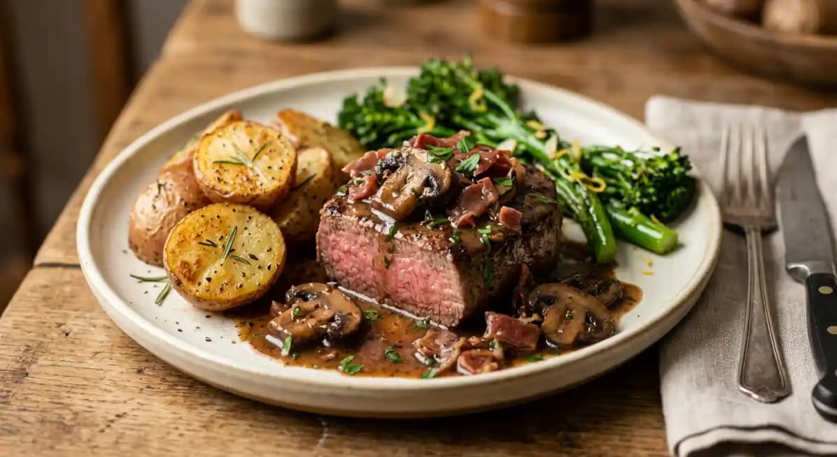 steak al marsala