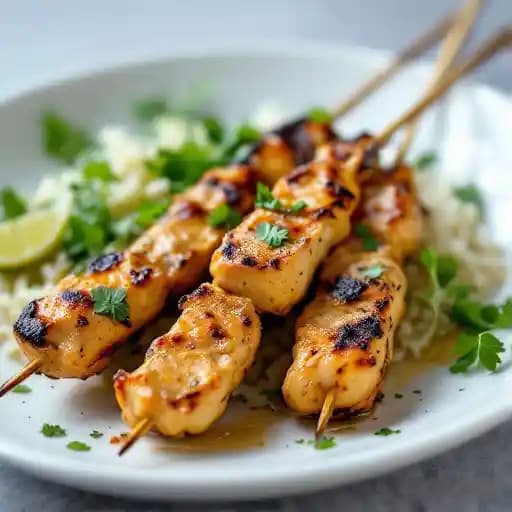 Lemongrass Chicken Satay
