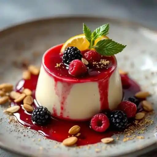 Mascarpone Citrus Panna Cotta