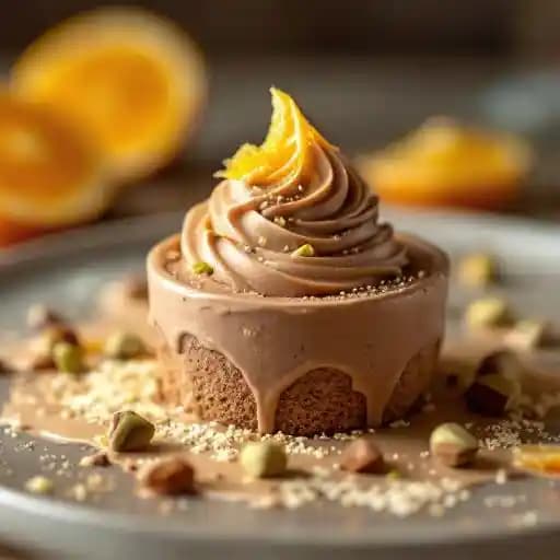 Milk Chocolate Pistachio Semifreddo