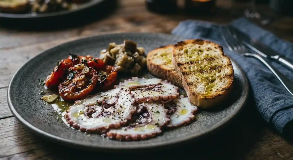 Octopus Carpaccio