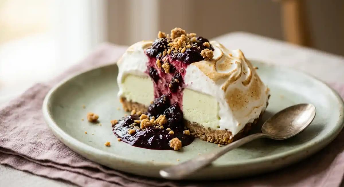 Key Lime Baked Alaska