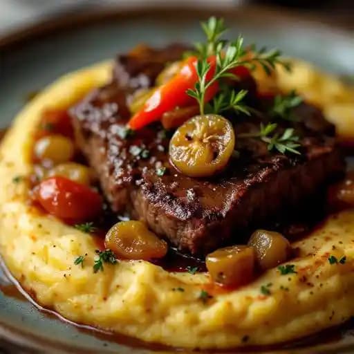 Braised Cote De Boeuf