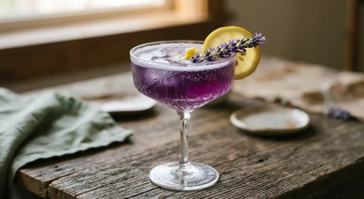 Lavender Yuzu Spritz