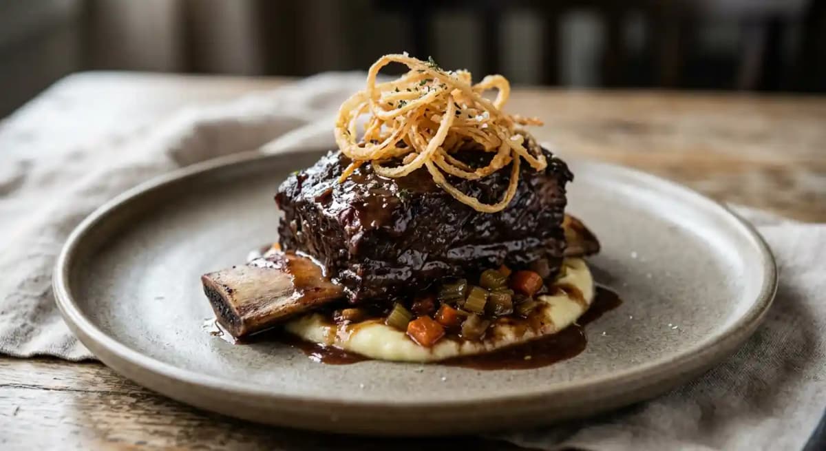 Red Wine Braised Short Ribs