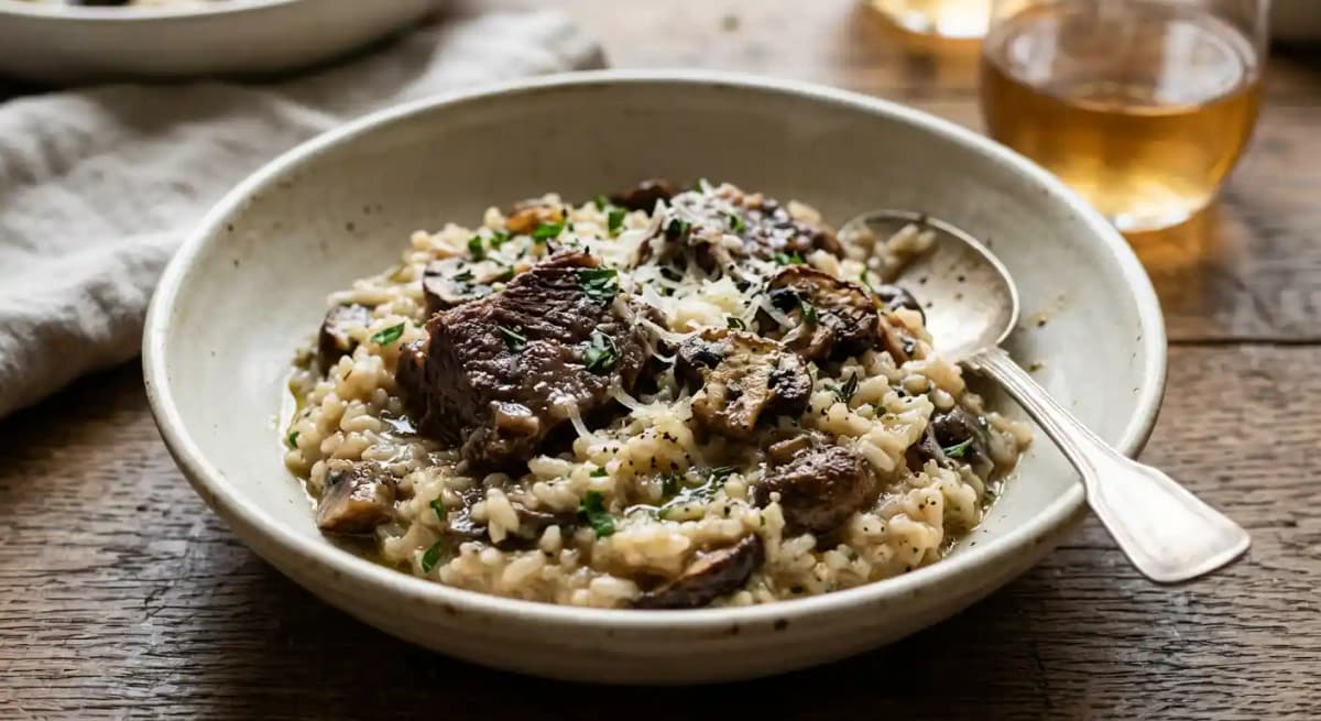 Braised Short Rib Risotto