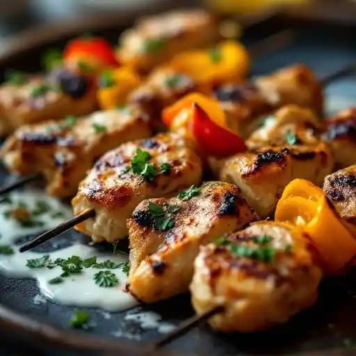 Grilled Chicken Kebabs