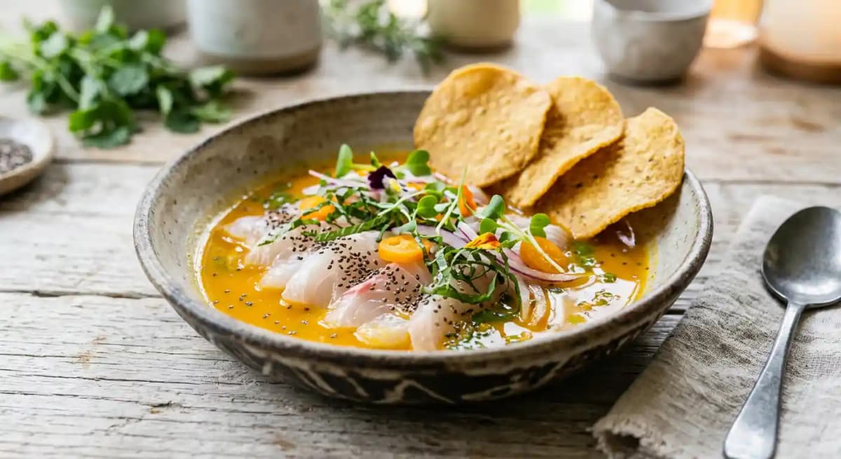 Gulf Snapper & Aji Amarillo Aguachile