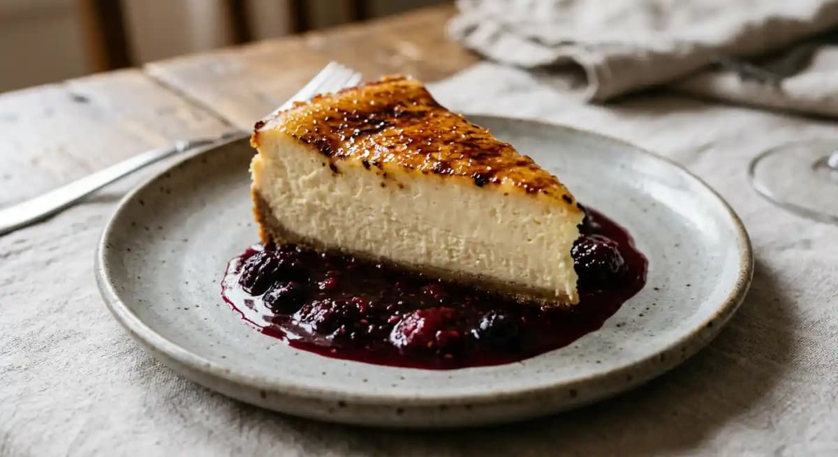 CHEESECAKE BRÛLÉE