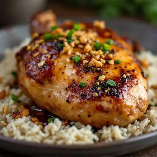 sorghum black pepper chicken