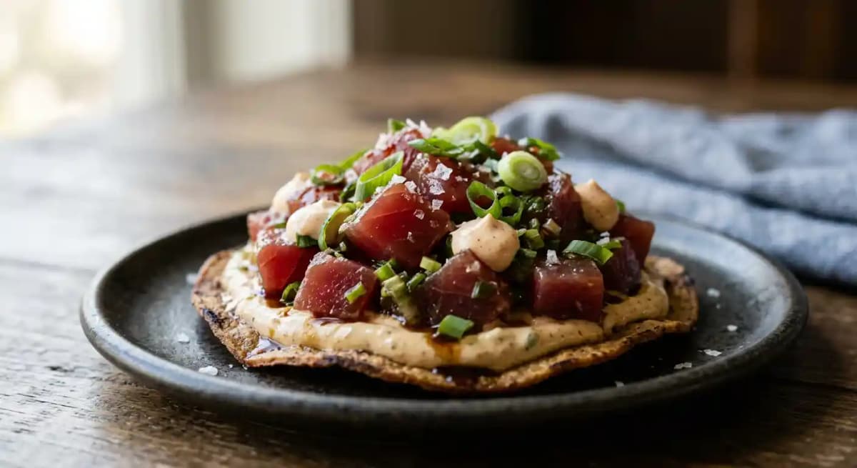 Ahi Tuna Tostada