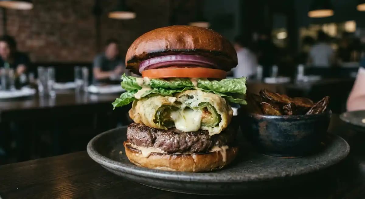 Blue Iguana Burger