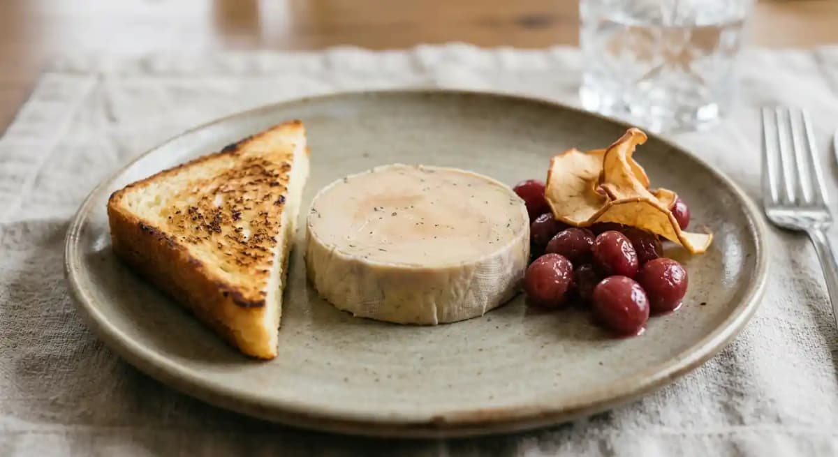 Cognac Spiked Foie Gras ‘Torchon’