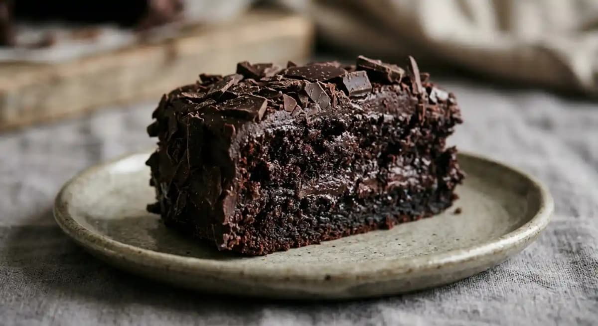 Double Dark Chocolate Cake