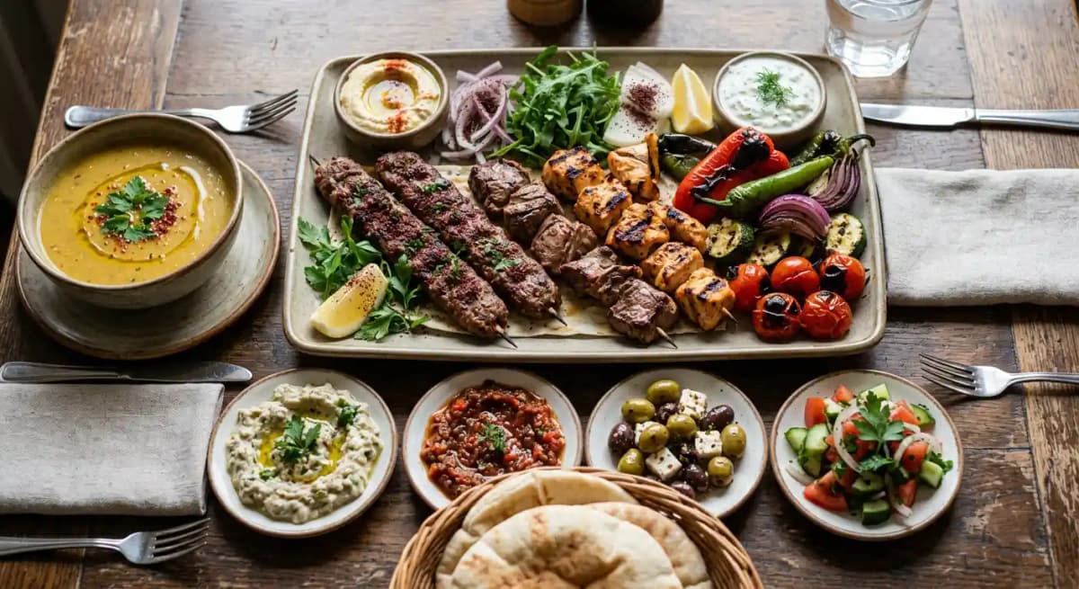 Mixed Kebab Platter for 2!