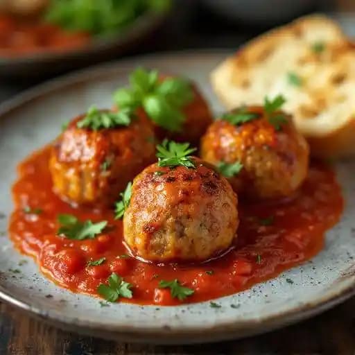 “Polpette” Veal Meatballs
