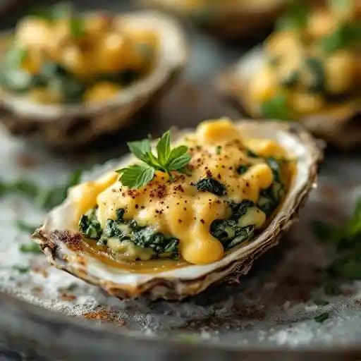 Oysters Rockefeller
