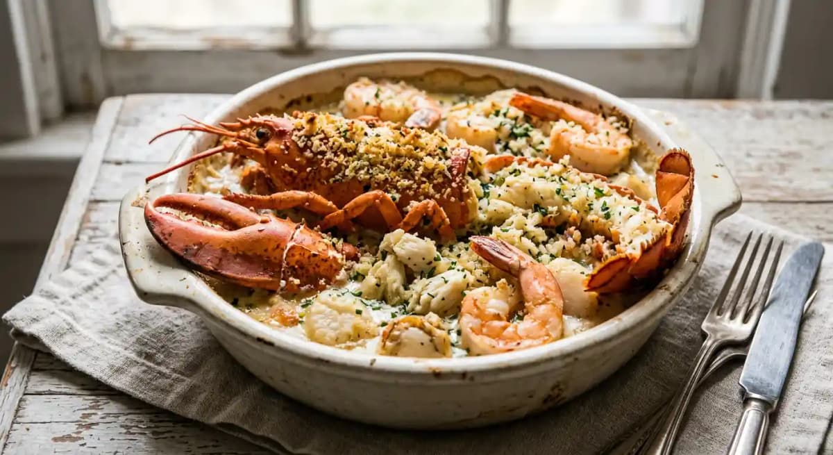Baked Lobster Casserole