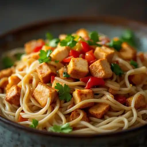 Pad See Ew Mee Tofu