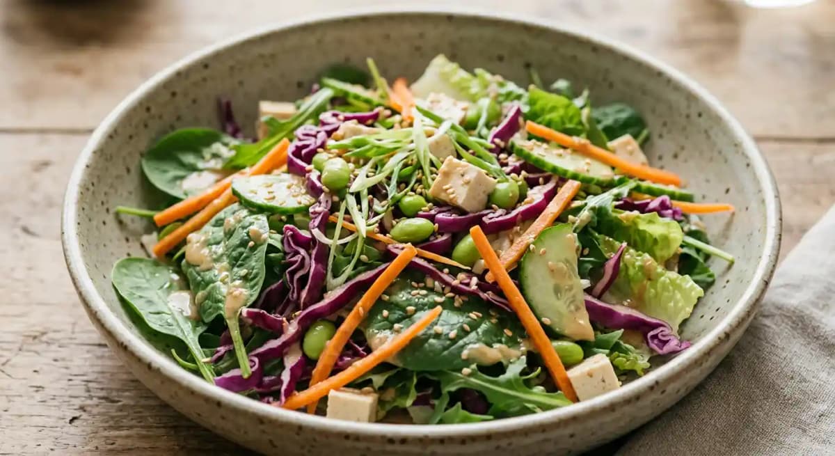 Shogun Salad (ginger dressing)