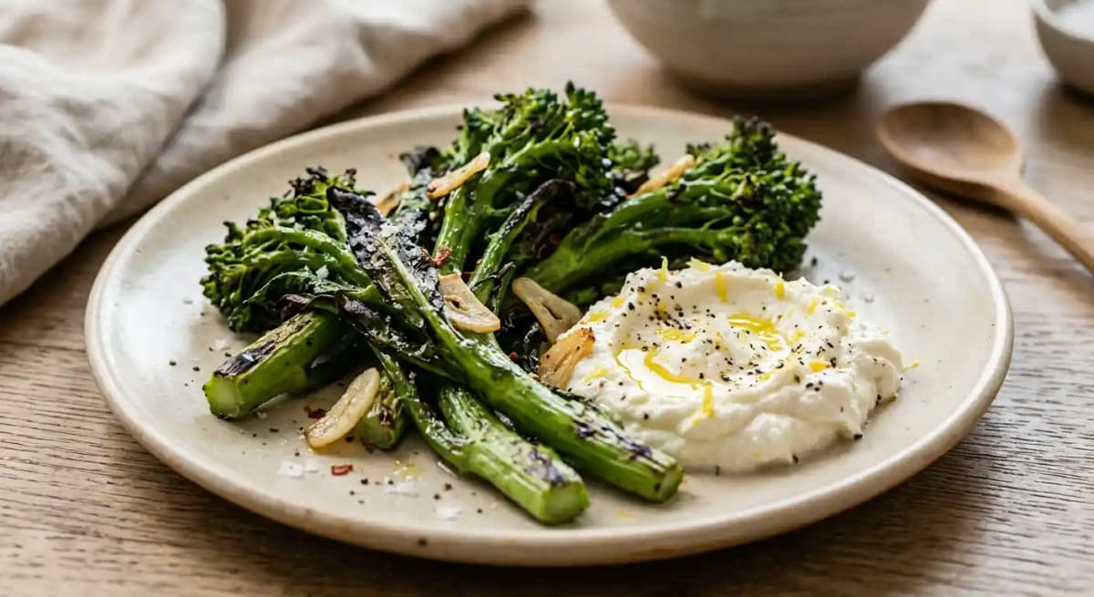 Grilled Rapini