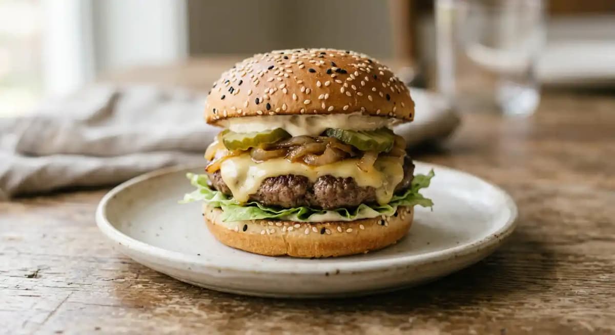 Mercantile Kewpie Burger*