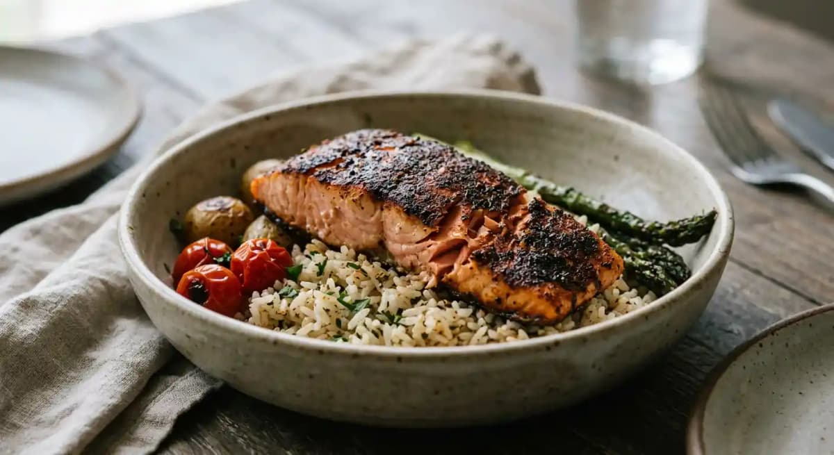 Blackened Cajun Salmon