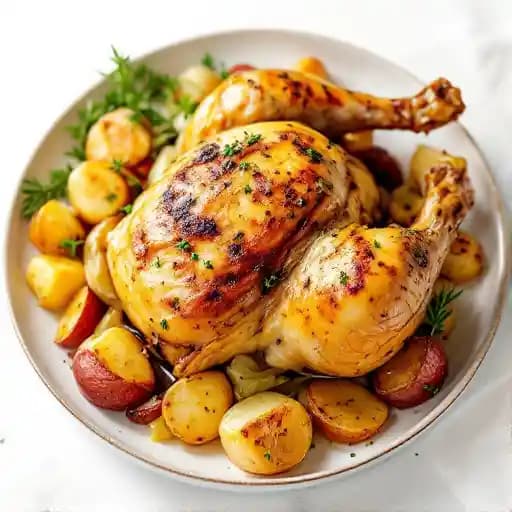 Garlic Roasted Chicken