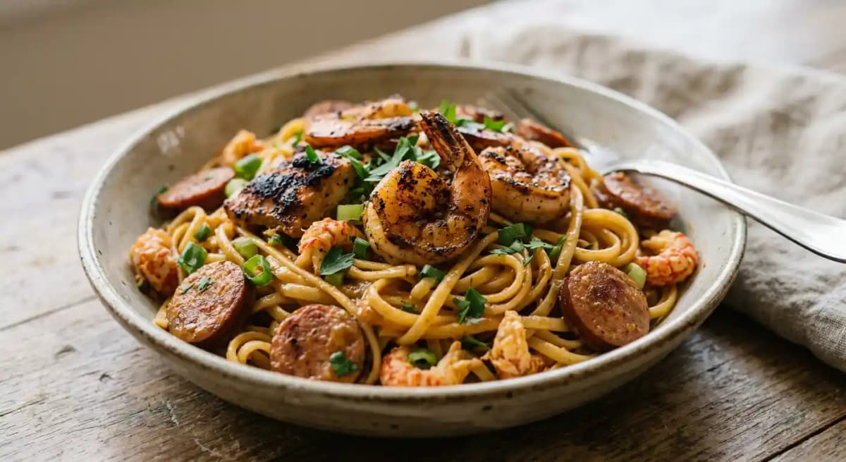 Jambalaya Linguini Fini