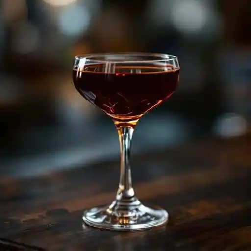 Barrel Aged Black Manhattan