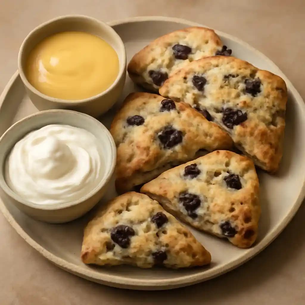 Fresh Baked Blueberry Scones