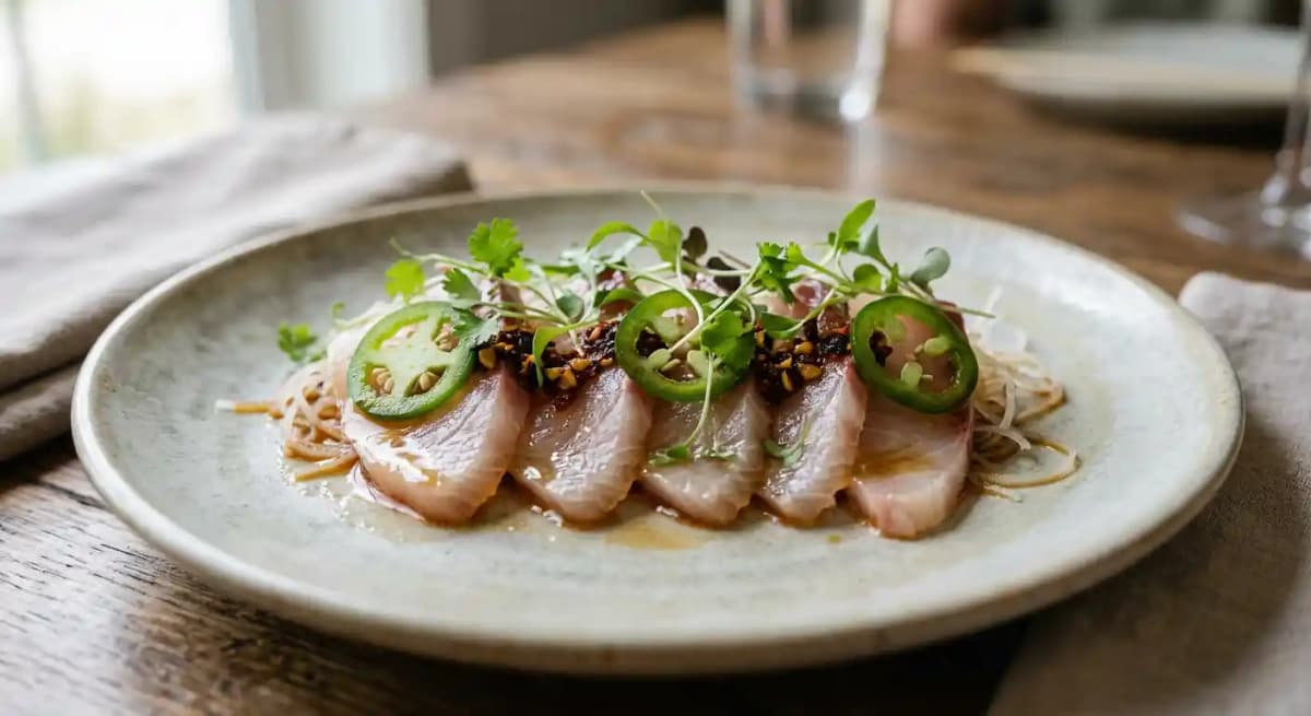 Hamachi Ponzu