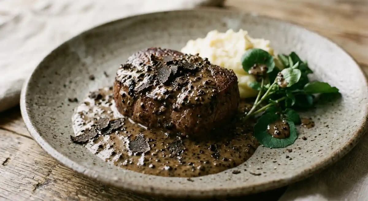 Black Truffle Au Poivre