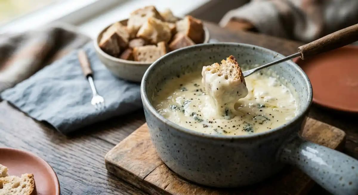 Gorgonzola Fondue