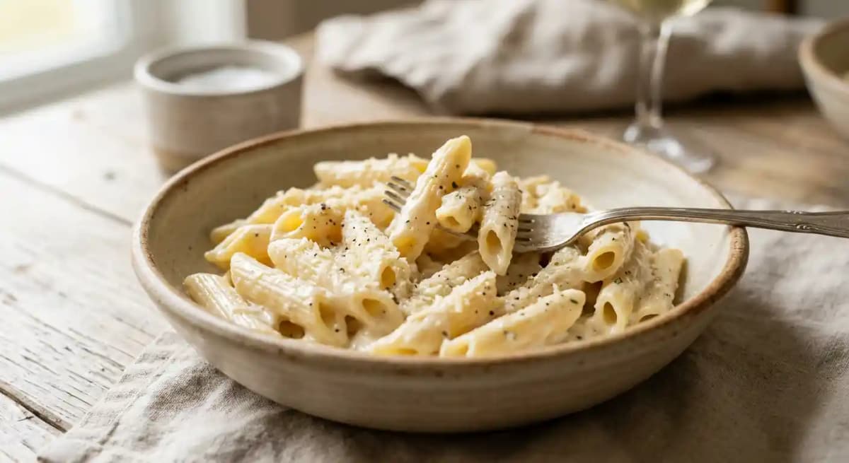Penne Alfredo
