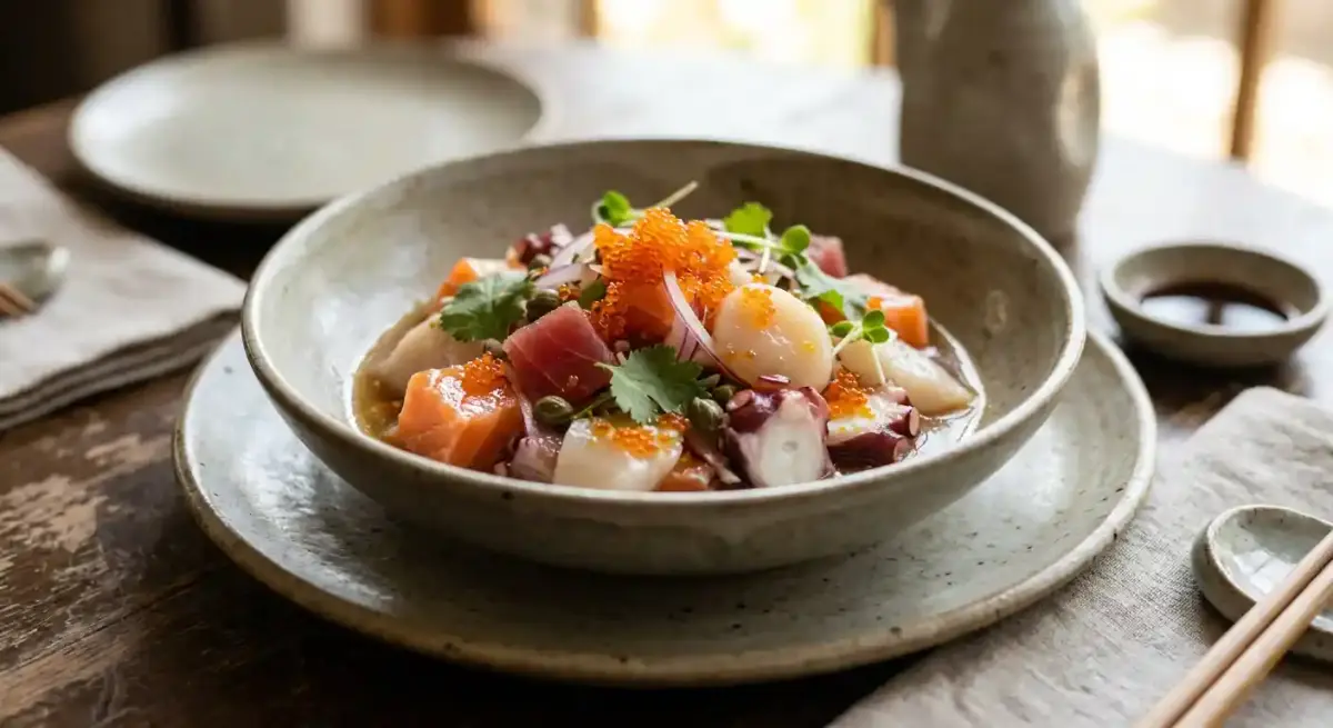 SASHIMI CEVICHE