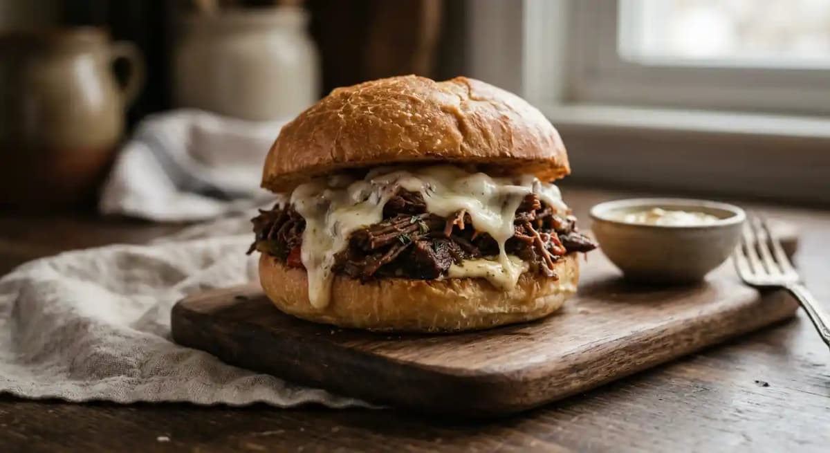 Ropa Vieja Sandwich