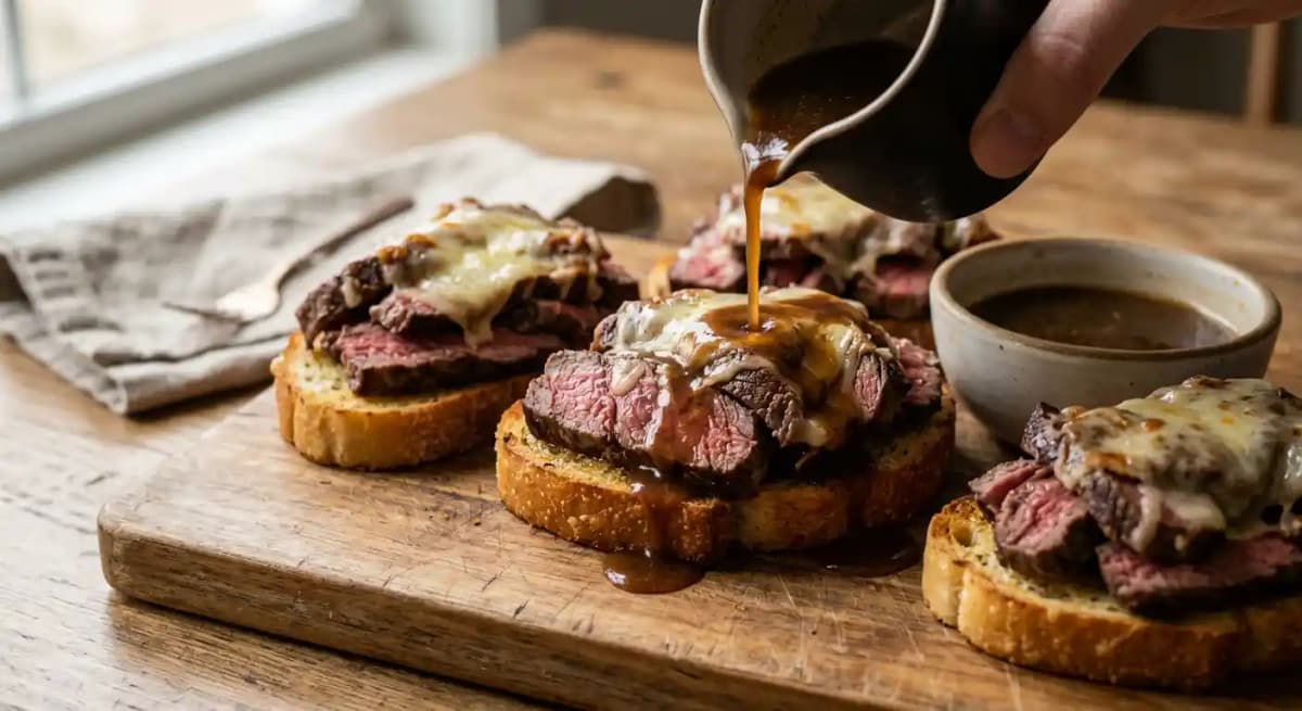 Mini Steak French Dips