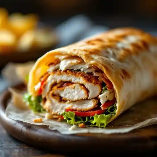 Grilled Chicken Hovan® Roll Sandwich