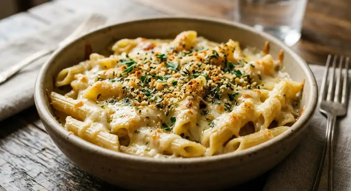 Signature Truffle Mac + Cheese