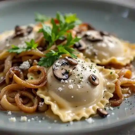 Mushroom Ravioli