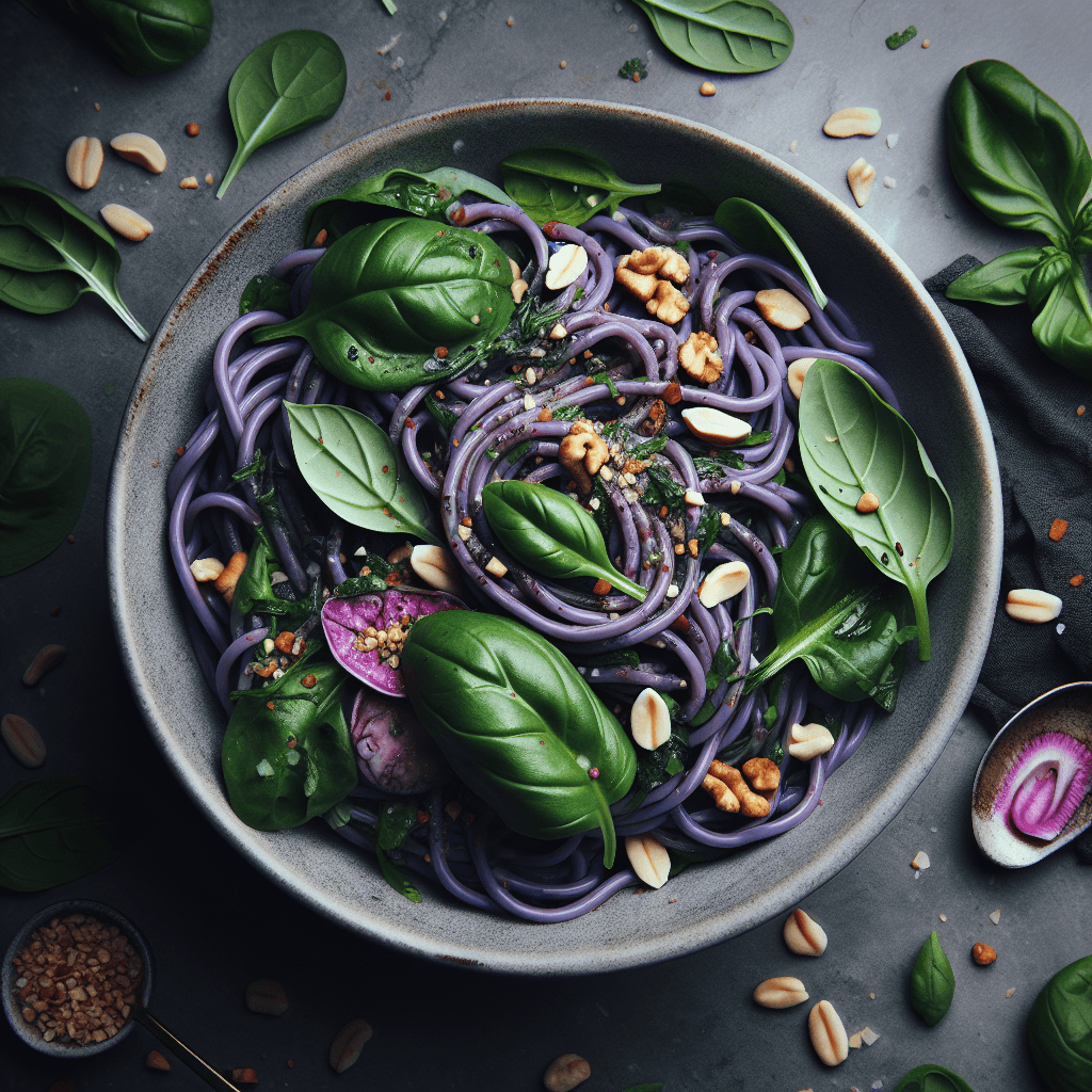 Tofu Sesame Citrus Noodle Bowl (Vegetarian)