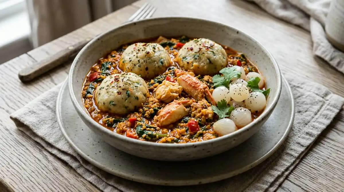Egusi Dumplings