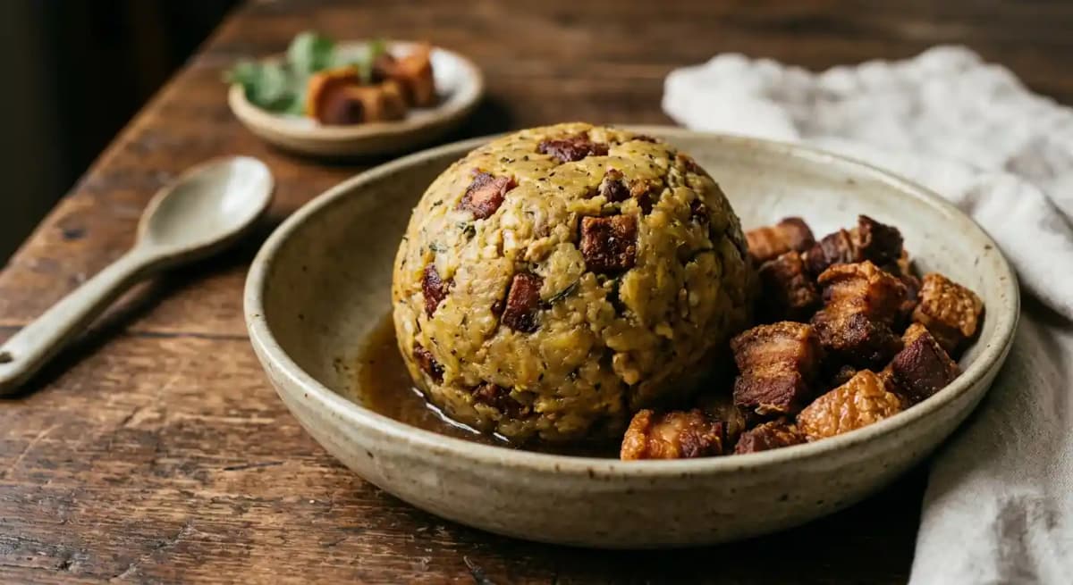 Mofongo De Chicharron