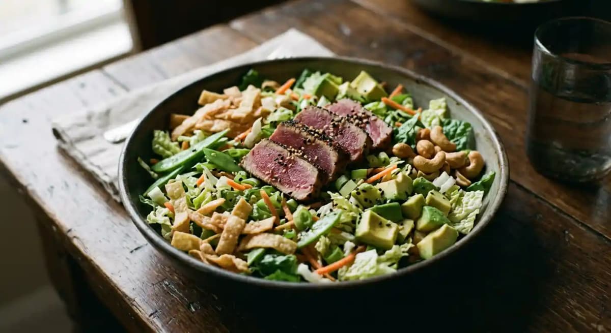 Seared Tuna Chop Salad*