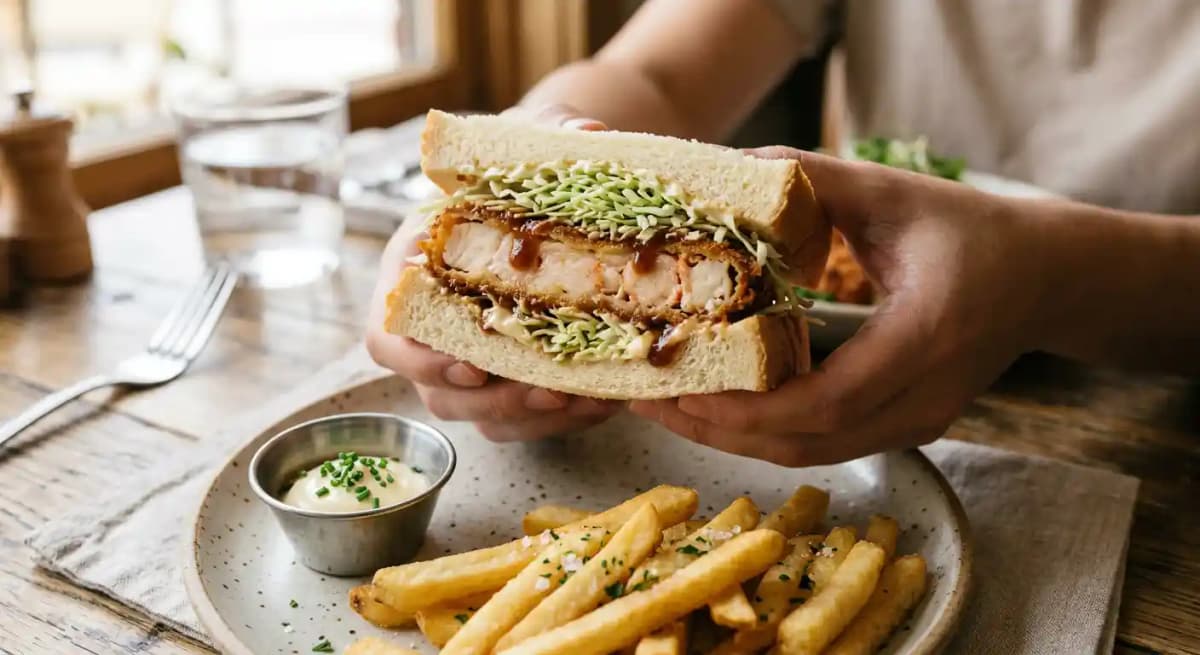 Lobster Katsu Sando