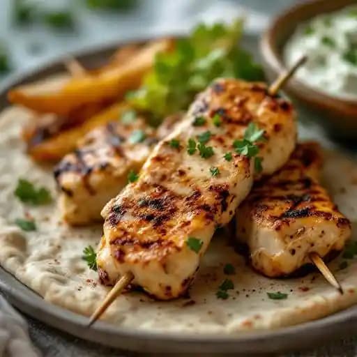 Grilled Chicken Souvlaki